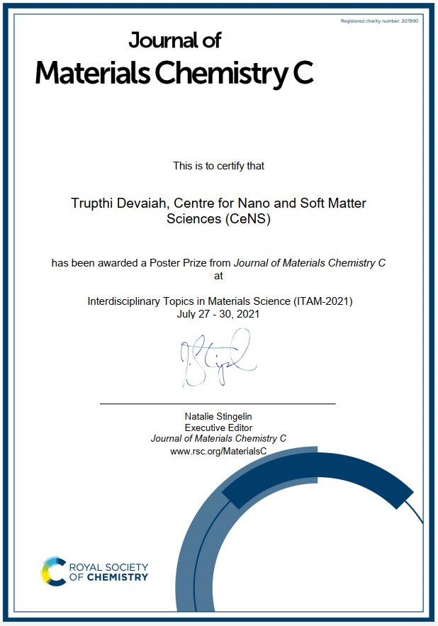 tripthi certificate news 16 09 21