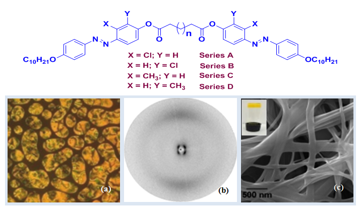 Smectic nanoclusters