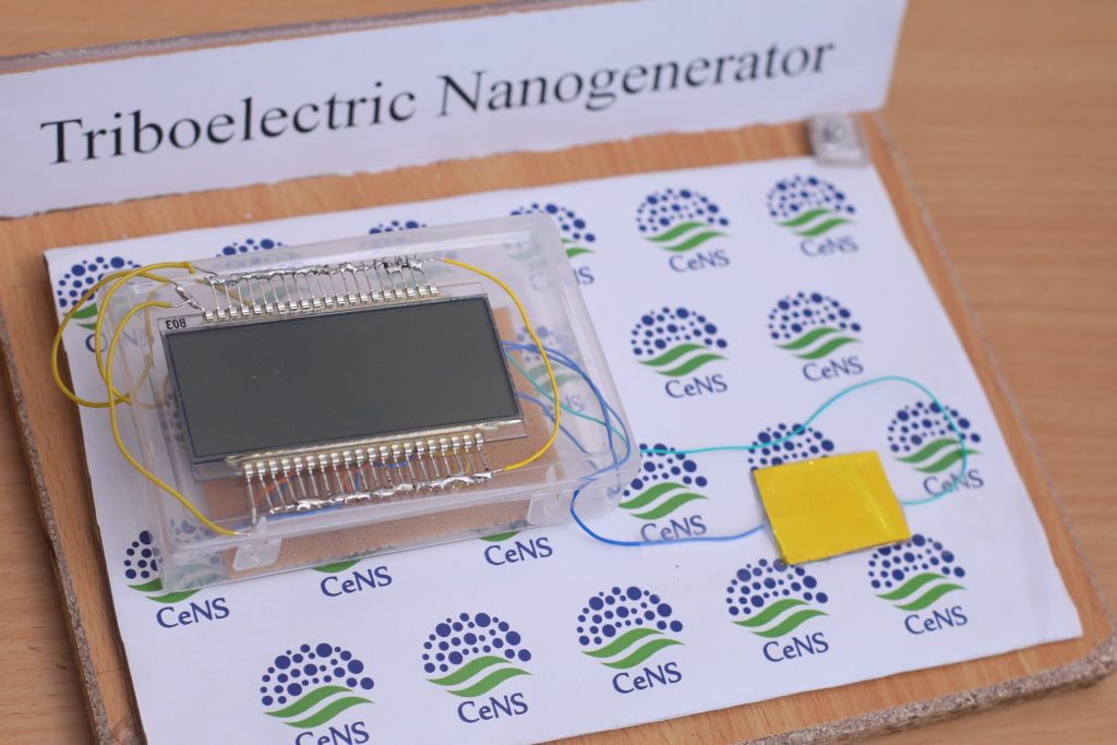 Triboelectric Generator Based on Polymer TechPlatform