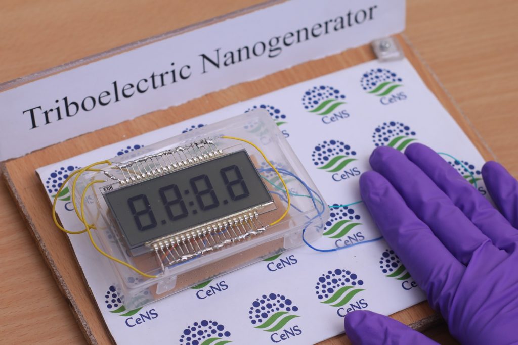 Triboelectric Generator Based on Polymer TechPlatform